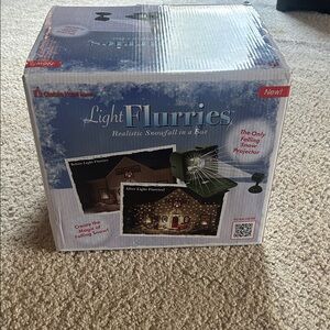 Light Flurries Snowfall Projector